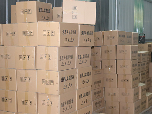 成華防墜器倉(cāng)儲(chǔ)一角